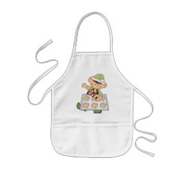Delantal Infantil Navidades apron para niños de Holiday Baking Elf