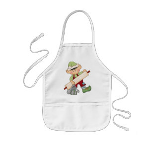 Delantal Infantil Navidades apron para niños de Holiday Baking Elf