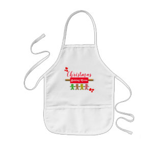Delantal Infantil Navidades Baking Crew