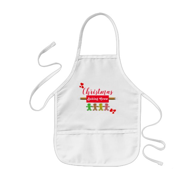 Delantal Infantil Navidades Baking Crew (Frente)