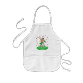 Delantal Infantil Navidades Kid Length Apron Merry and Bright