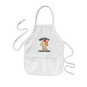 Delantal Infantil Navidades Meowy