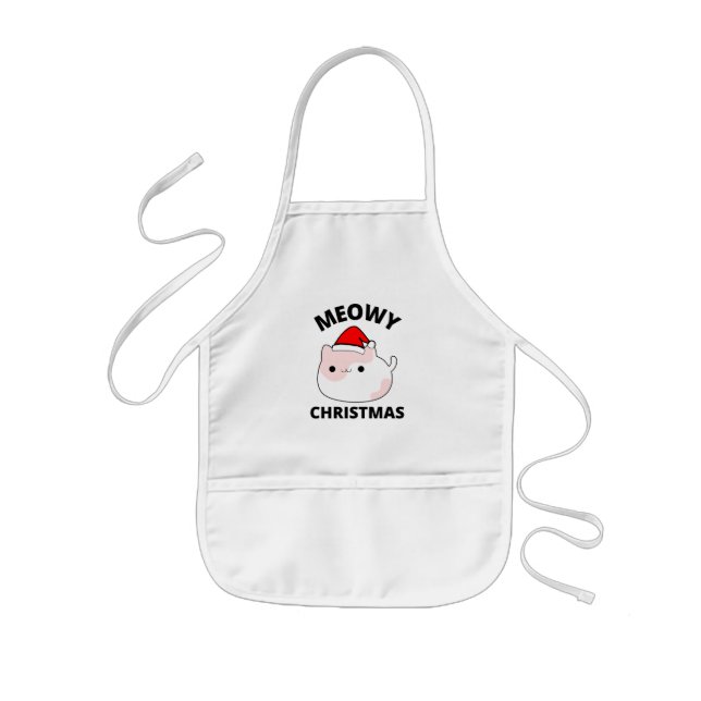 Delantal Infantil Navidades Meowy (Frente)