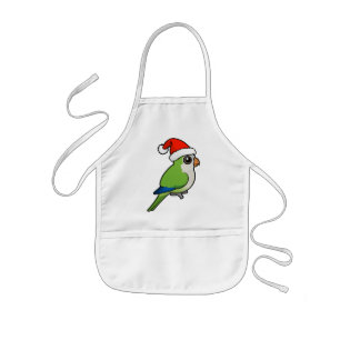 Delantal Infantil Navidades Monk Parakeet