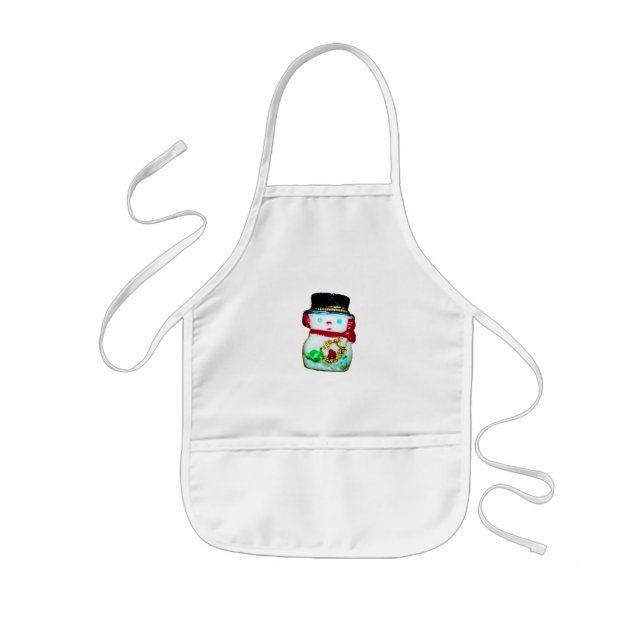 Delantal Infantil Navidades NOMUJERES COOKERY NIÑOS APRON (Frente)