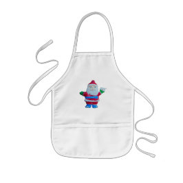 DELANTAL INFANTIL NAVIDADES SANTA COOKERY NIÑOS APRON