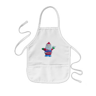 DELANTAL INFANTIL NAVIDADES SANTA COOKERY NIÑOS APRON