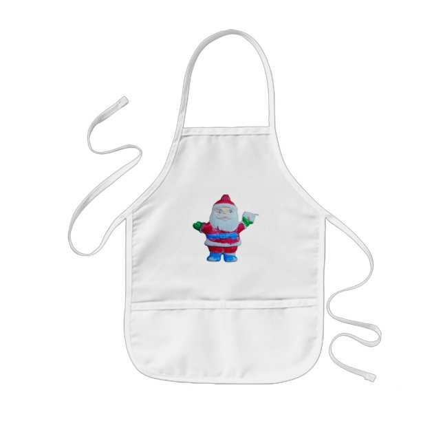 DELANTAL INFANTIL NAVIDADES SANTA COOKERY NIÑOS APRON (Frente)