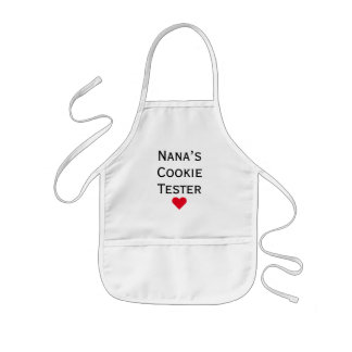 Delantal Infantil Nietos de Nana Cookie Tester