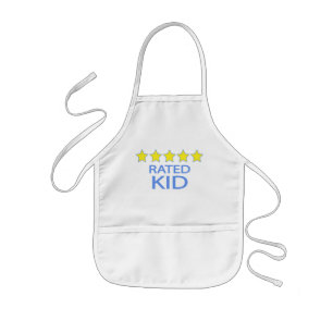 Delantal Infantil Niña de cinco estrellas