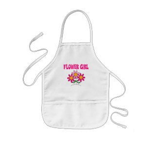 Delantal Infantil Niña Flor