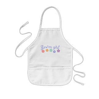Delantal Infantil Niña flor Girly-Cue