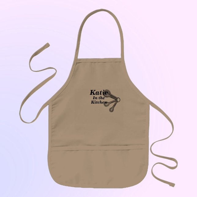 Delantal Infantil Niños Apron AGREGAR SU NOMBRE Chef o Chica (Subido por el creador)