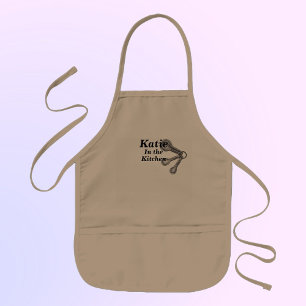 Delantal Infantil Niños Apron AGREGAR SU NOMBRE Chef o Chica