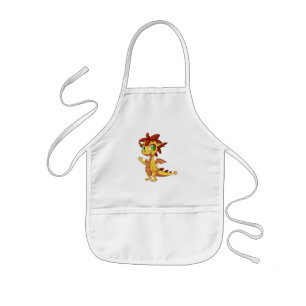 Delantal Infantil Niños Apron/Dragon Cute