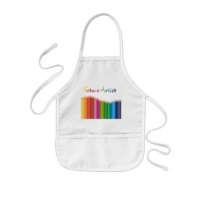 Delantal Infantil Niños Apron/Futuro Artista (Frente)