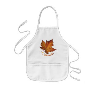 Delantal Infantil Niños de recuerdo de Bandera de Canadá Apron Canad