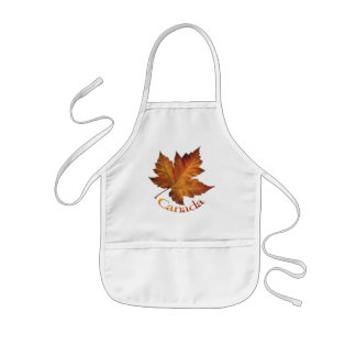 Delantal Infantil Niños de recuerdo de Bandera de Canadá Apron Canad
