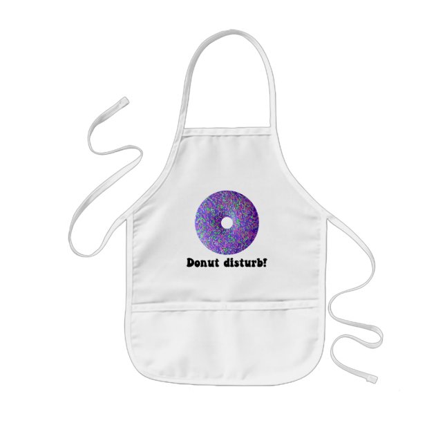Delantal Infantil No molestar (Frente)