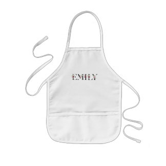 Delantal Infantil Nombre Emily