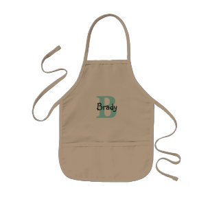 Delantal Infantil Nombre personalizado Apron de los niños