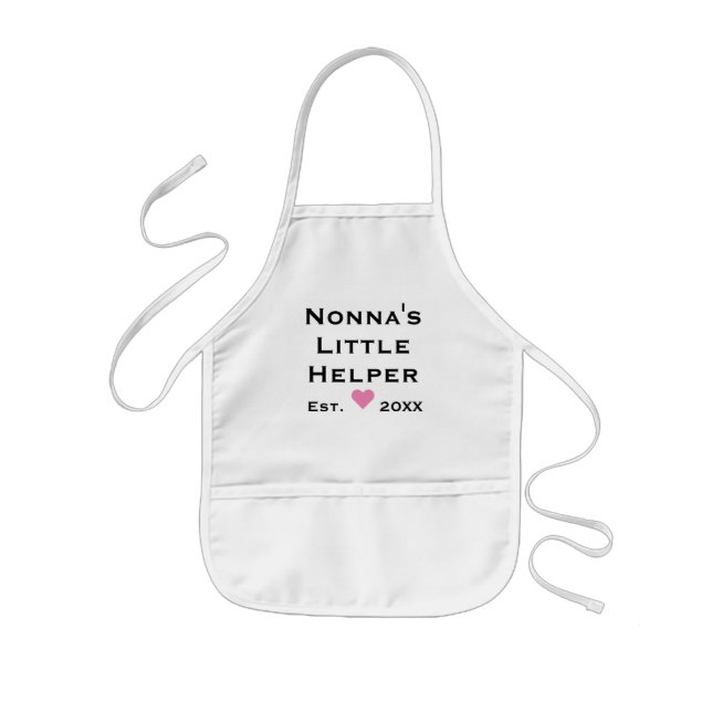 Delantal Infantil Nonna's Little Helper Adult Apron (Frente)