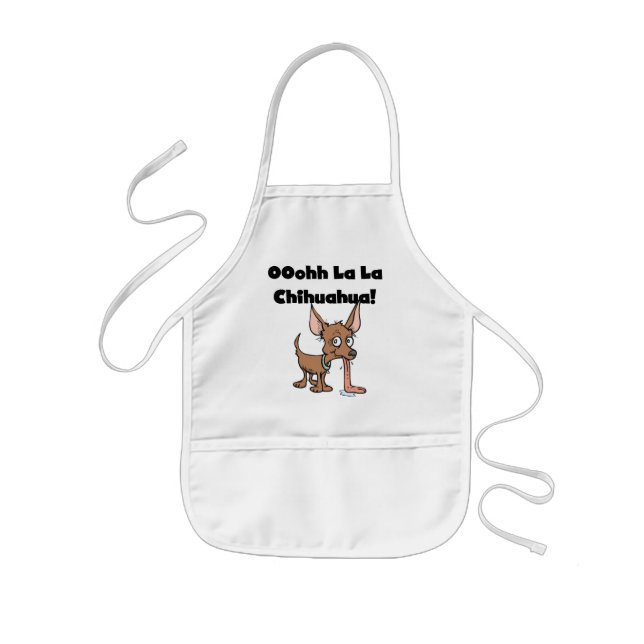 Delantal Infantil Oohhh La Chihuahua camisetas y regalos (Frente)