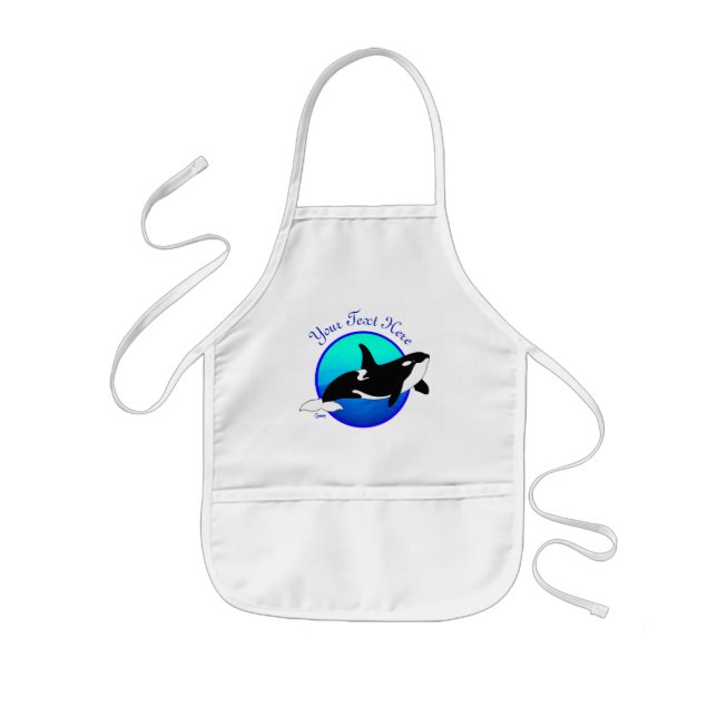 Delantal Infantil Orca - Apron infantil (Frente)