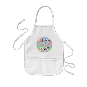 Delantal Infantil Orgullo Love Is Love