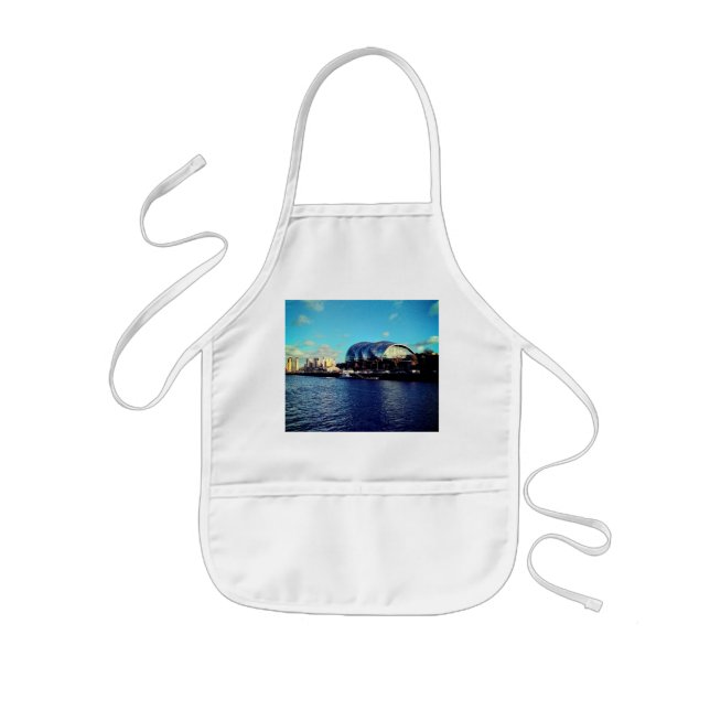 Delantal Infantil Orilla del mar (Frente)