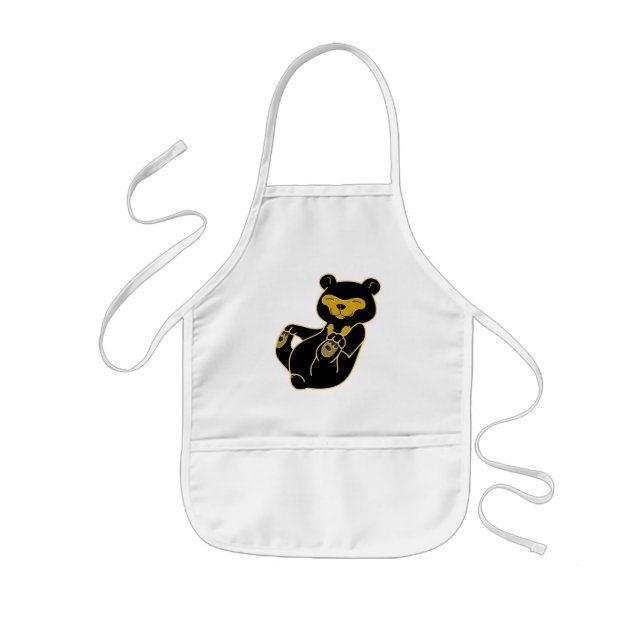 Delantal Infantil Oso Cub de Sun (Frente)