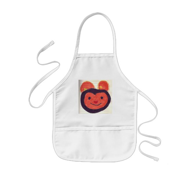 Delantal Infantil Oso de Teddy (Frente)
