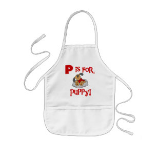Delantal Infantil P está para las camisetas y los regalos del perrit