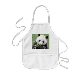 Delantal Infantil Panda gigante de Apron Photo , animales 0085.