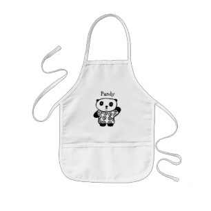 Delantal Infantil Pandy personalizado del Panda