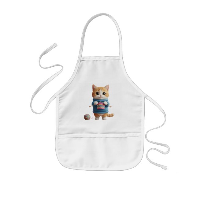 Delantal Infantil Paper Plate (Frente)