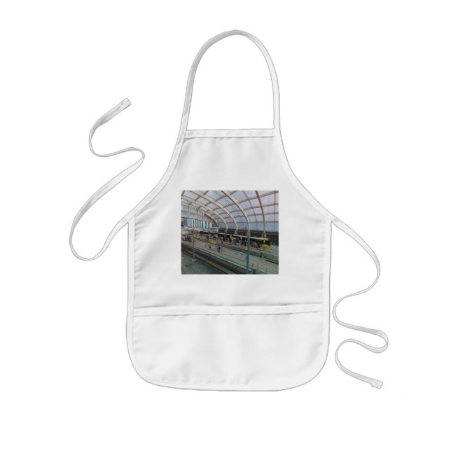 Delantal Infantil Parada de tranvía de Manchester (Frente)