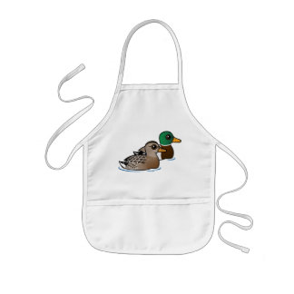 Delantal Infantil Pares del pato silvestre