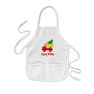 Delantal Infantil Parones de cocina para Navidades personalizados pa