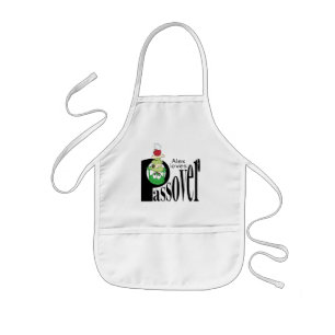 Delantal Infantil Pascua "P es para Pascua" Apron estándar