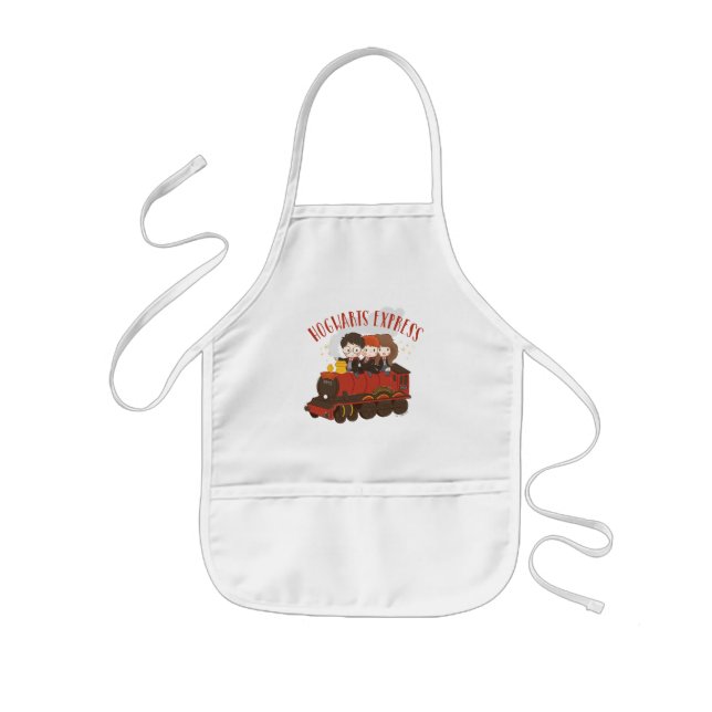 Delantal Infantil Paseo en el EXPRÉS DE HOGWARTS™ Chibi (Frente)