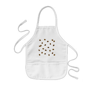 Delantal Infantil Patrón de café