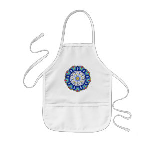 Delantal Infantil Patrón Mandala 01