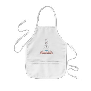 Delantal Infantil Paz Interior, Gato Exterior