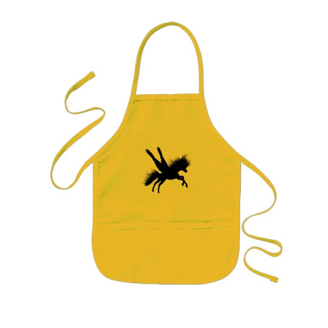 Delantal Infantil Pegasus Silhouette Apron (Frente)