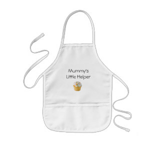 Delantal Infantil pequeño ayudante de los mummys