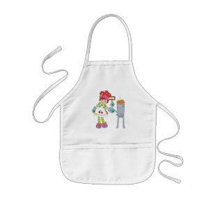 Delantal Infantil Pequeño chica del cocinero