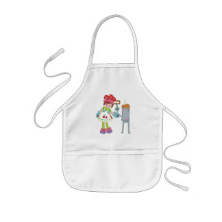 Delantal Infantil Pequeño chica del cocinero