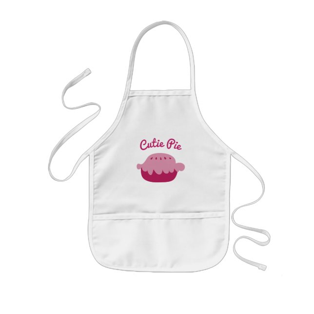 Delantal Infantil Perro de horneado para niños de Cutie Pie (Frente)