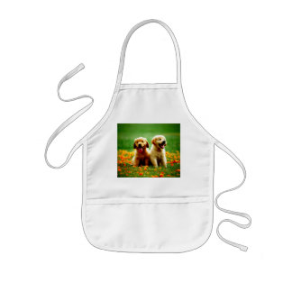 Delantal Infantil perros niños Apron